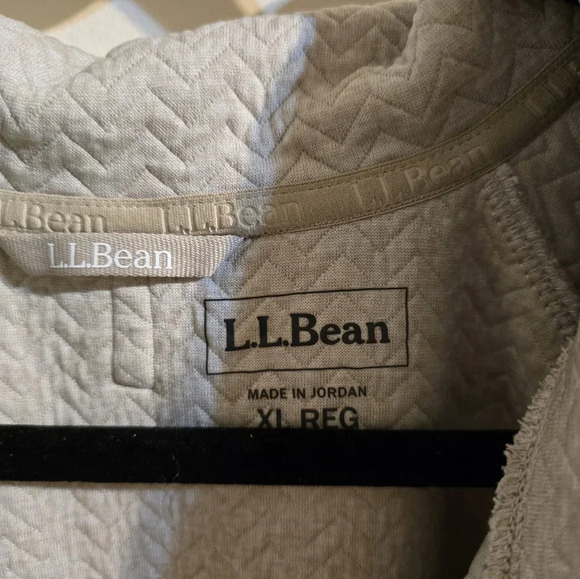 Womens L.L. Bean 1/4 Zip Quilted Pullover Size XL - Picture 2 of 6